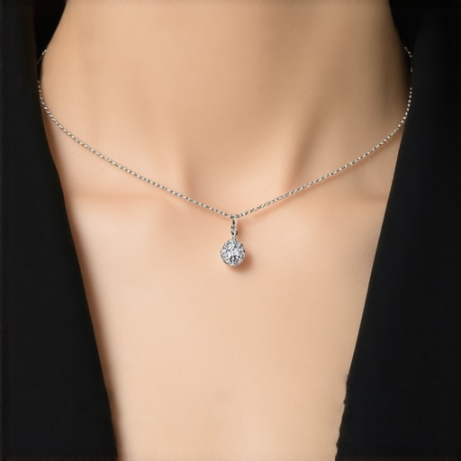 Elegant Engraved Jewelry with Certification Close-up of engraved jewelry piece with appraisal certificate