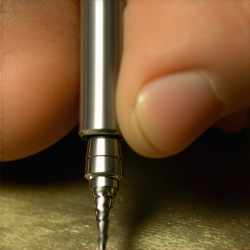A skilled engraver using fine tools to etch a design into jewelry, emphasizing depth and craftsmanship.