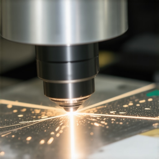 Jeweler Using Laser Welding Equipment for Jewelry Repair A craftsman performes precise laser welding on a gold ring in a professional jewelry workshop